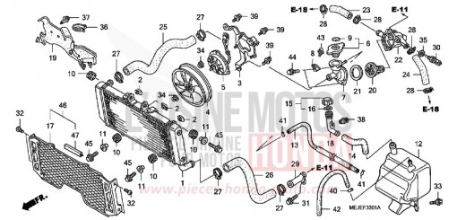 KUEHLER (CB1300A/SA) CB1300SA7 de 2007